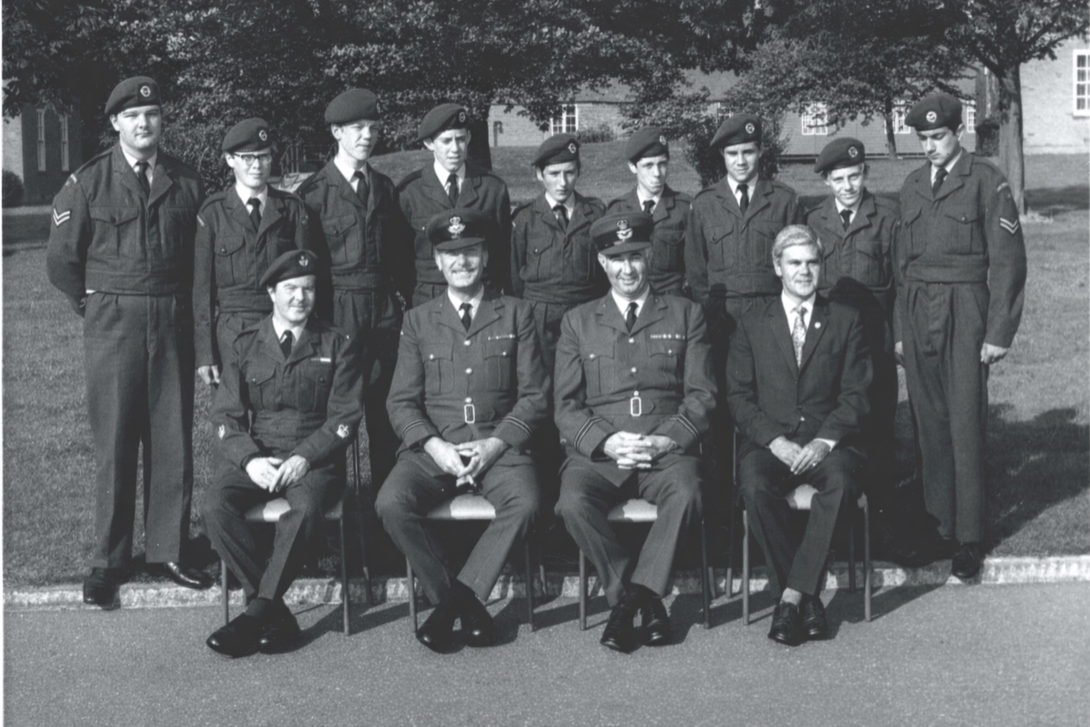 1971 - 1011 (Amesbury) on camp at RAF Manby